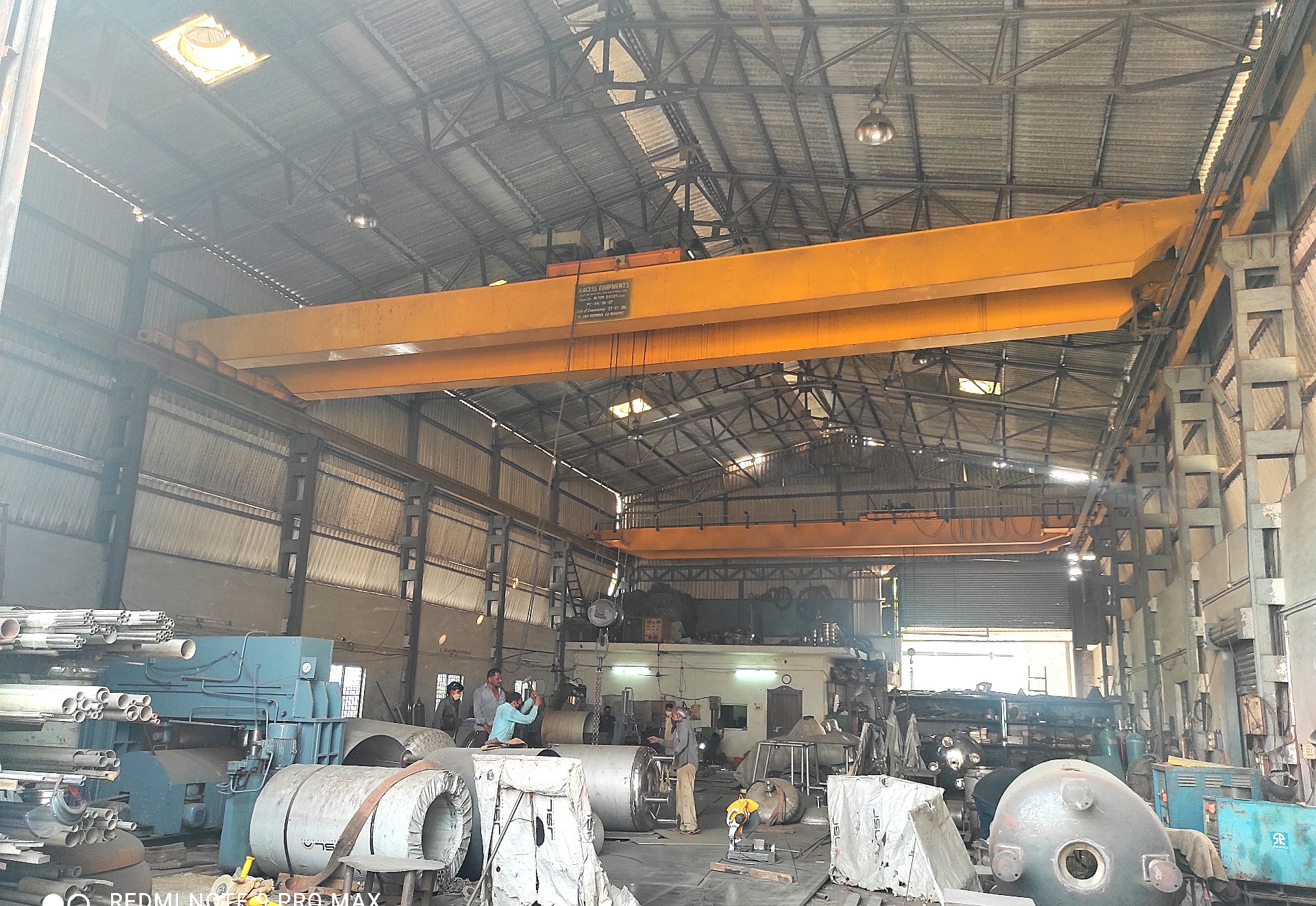 Our fabrication workshop